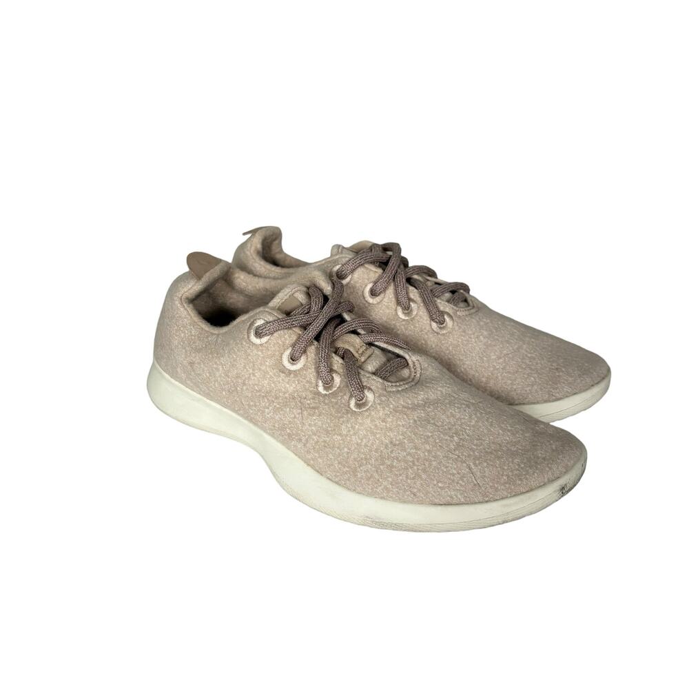 Allbirds Wool Runners Womens 8 Pink Beige Merino Wool Walking Sneakers